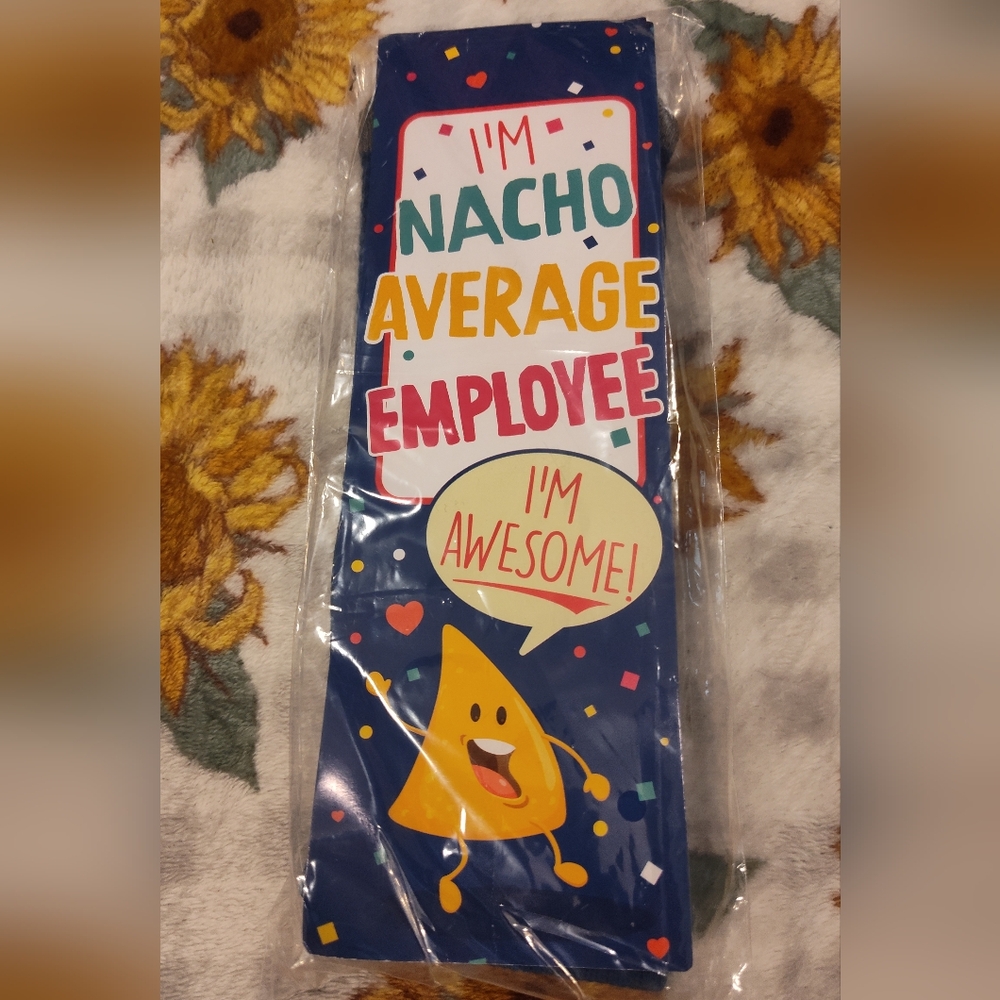 NWT! I'm Nacho Average Employee Socks